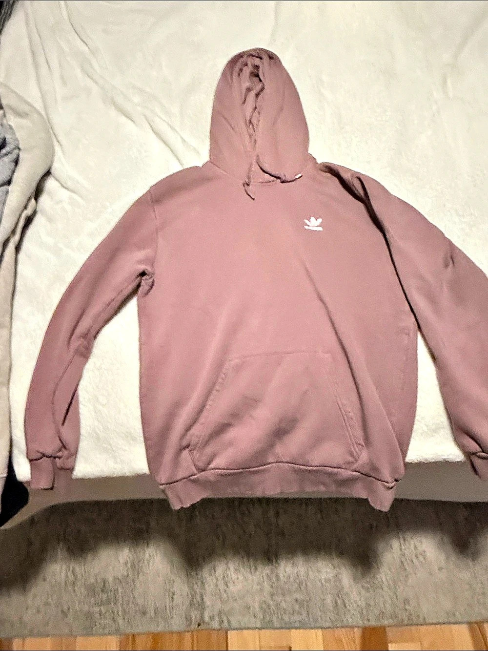 adidas Adicolor Essentials Trefoil Hoodie Purple